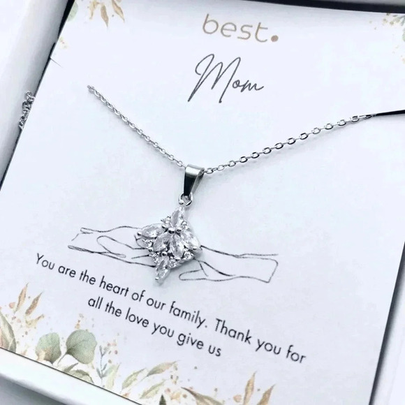 Necklace with message to mother - Picture 1 of 5